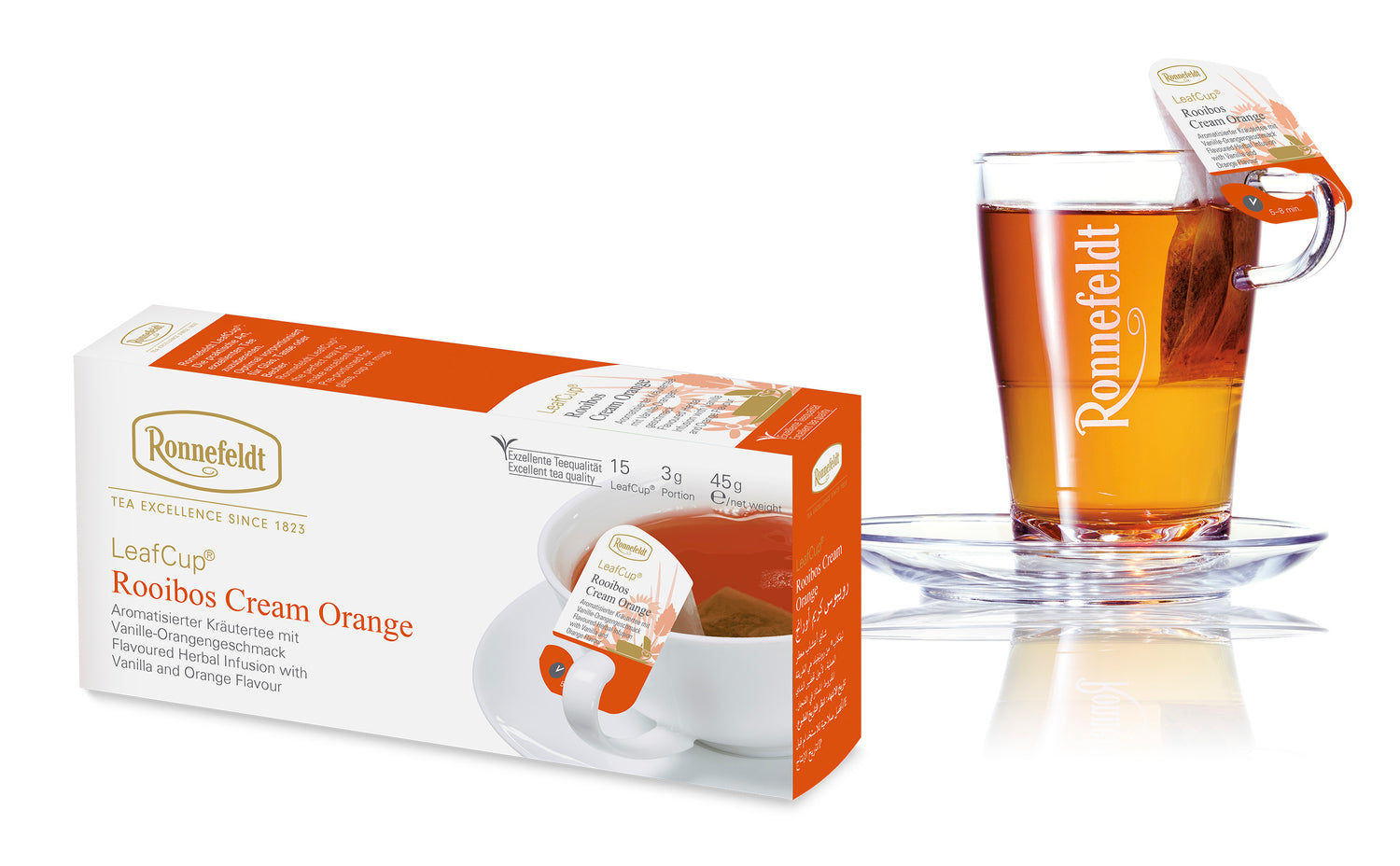 LeafCup Rooibos Cream Orange